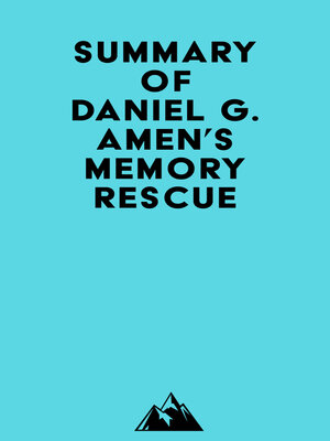 cover image of Summary of Daniel G. Amen's Memory Rescue
